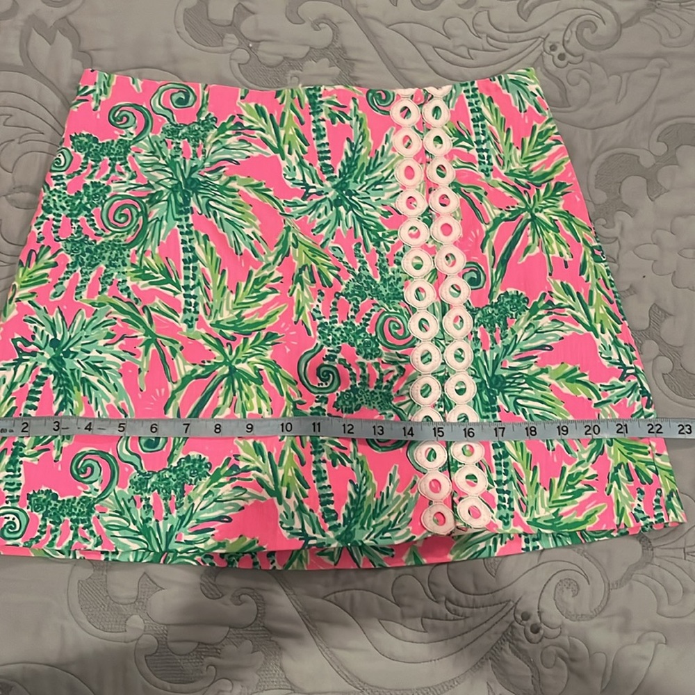 Pink and green Lilly Pulitzer skort - Picture 8 of 11